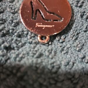 Salvatore Ferragamo Metallic Shoe Charm